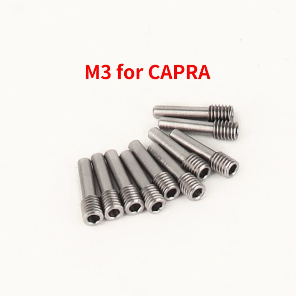 M3 M4 Front/Rear Bumper Headless Hexagon Screw Pin Driveshaft Screw Middle Axle Bolt For 1/10 SCX10 Capra Trx4-m RC Crawler Part