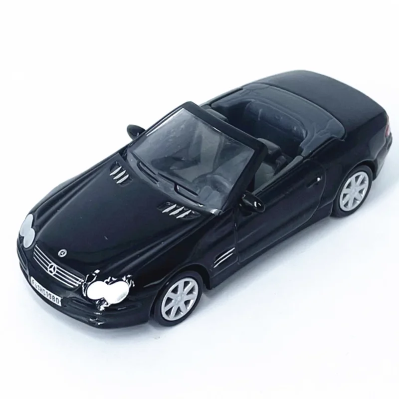 대량 1:64 스케일 SL500/A4 컨버터블 스포츠 합금 시뮬레이션 자동차 모델 클래식 성인 기념품 선물 정적 디스플레이