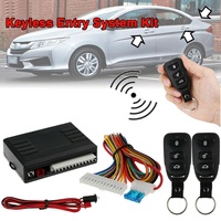 Universal Car Remote Central Door Lock Keyless Entry System Central Locking with Car Alarm System Auto Windows Remote Control