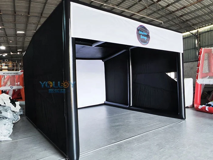 Hot Full Swing Golf Simulator Club Tent Inflatable Golf Training Equipment