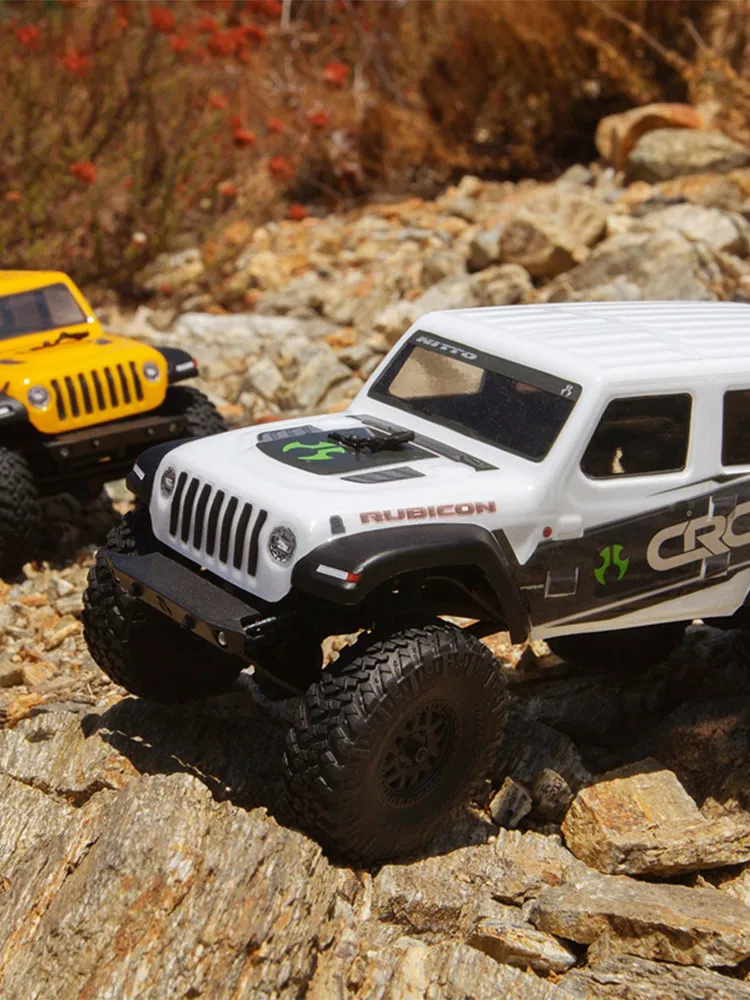 

RC Off Road Car For Axial SCX24 AXI00002 Wrangler Brushed Motor 1/24 Mini RC Crawler Portable Collectible Hobby RC Model
