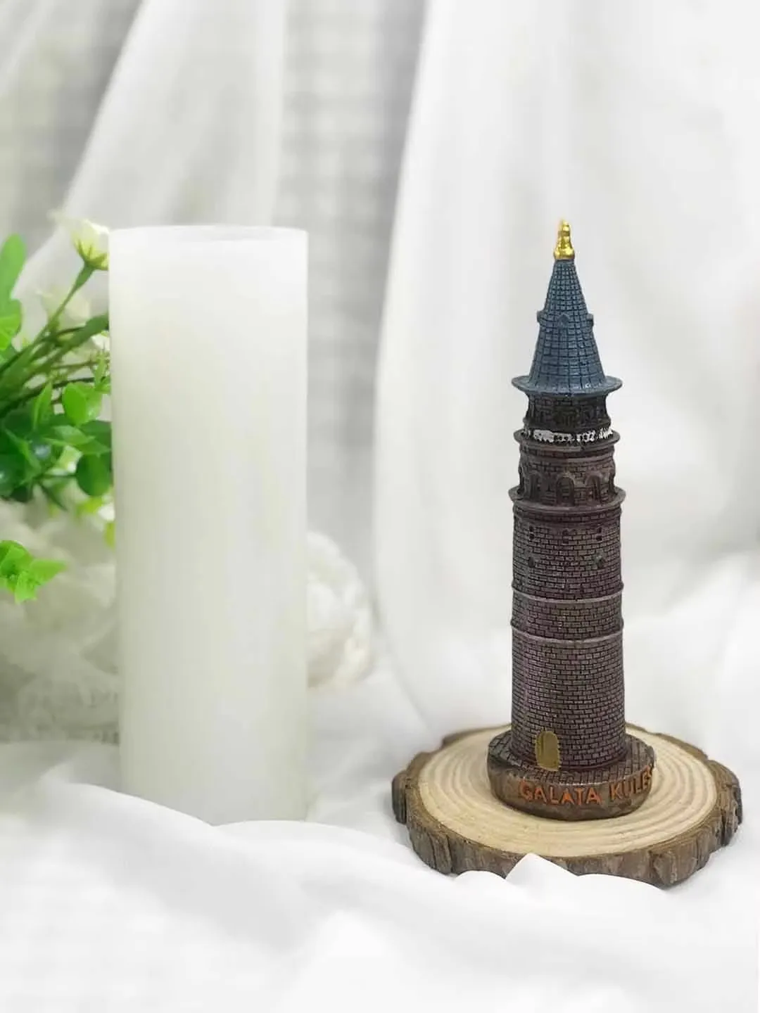 Galata Tower Shape 3D Tower Silicone Mold Chocolate Candy Fondant Cake Decorating Tools Kitchen Baking DIY Plaster Candle Mould