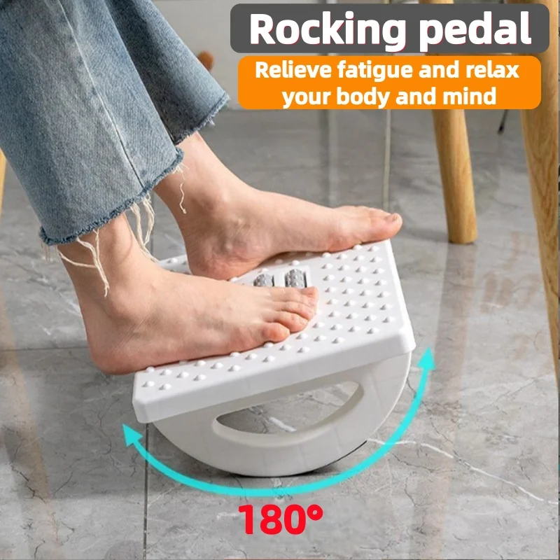

1pc Office Footrest Stool, Under Desk Foot Stool, Anti-Crossing Legs Footrest, Foot Pedal Stand for Resting Feet