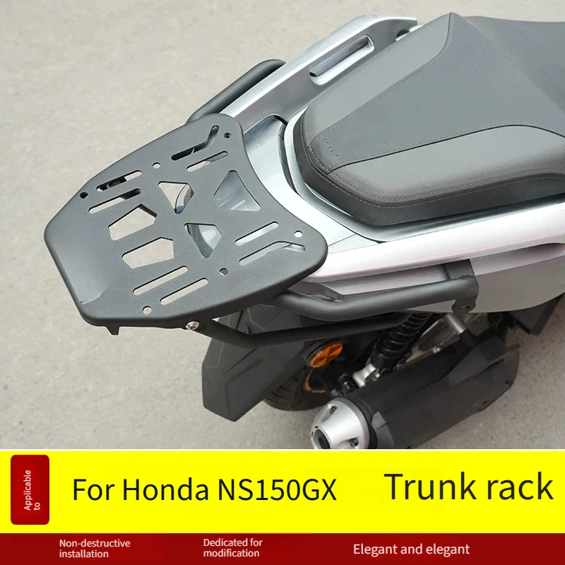 For Honda NS150GX SDH150T‑8A Motorcycle Reinforced Rear Luggage Rack Tail Box Bracket With Tail Wing Grab Bar Modification Acces