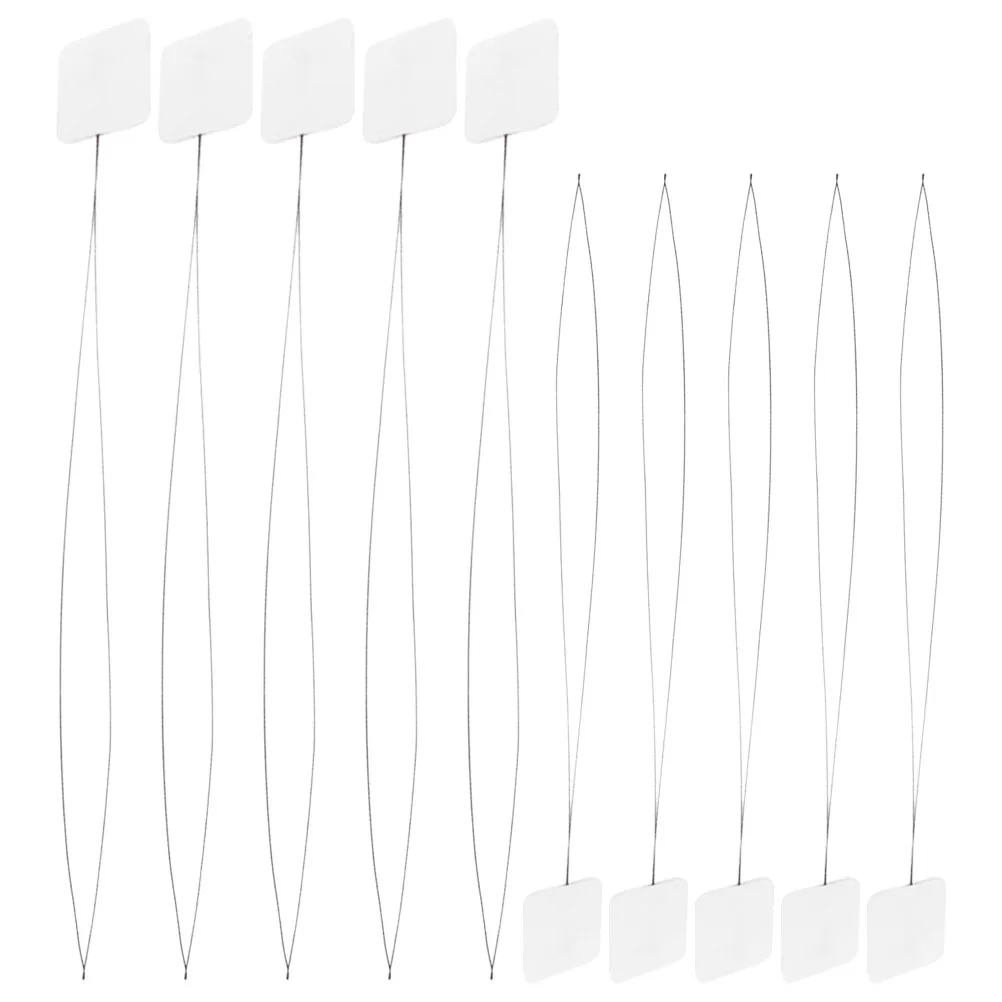 

10Pcs Punch Needle Threaders Steel Wire DIY Threading Tool Hand Sewing Embroidery Needle Threader Cross Stitch Supplies