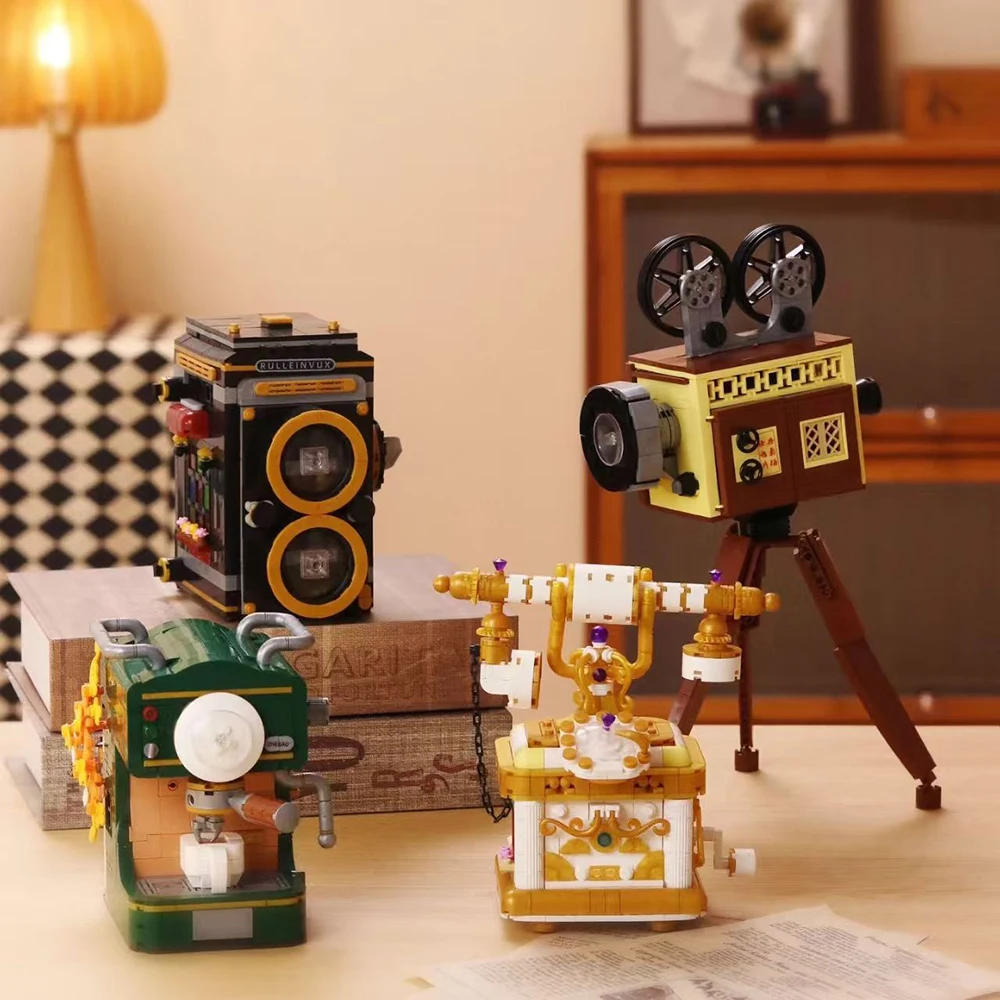 

4 different options available. Educational assembly-style retro model camera toys, tabletop model ornaments, collectible gift mo