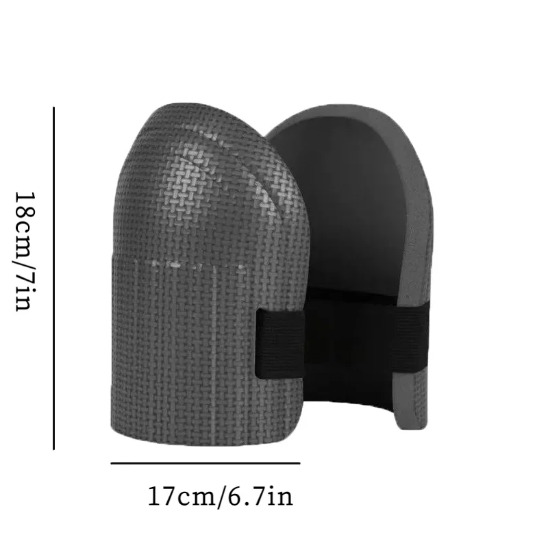 Genouillères de Sécurité Rembourrées en Mousse Souple, Protection pour le Sport, le Lieu de Travail, le Jardinage et le Nettoyage, Constructeur, 1