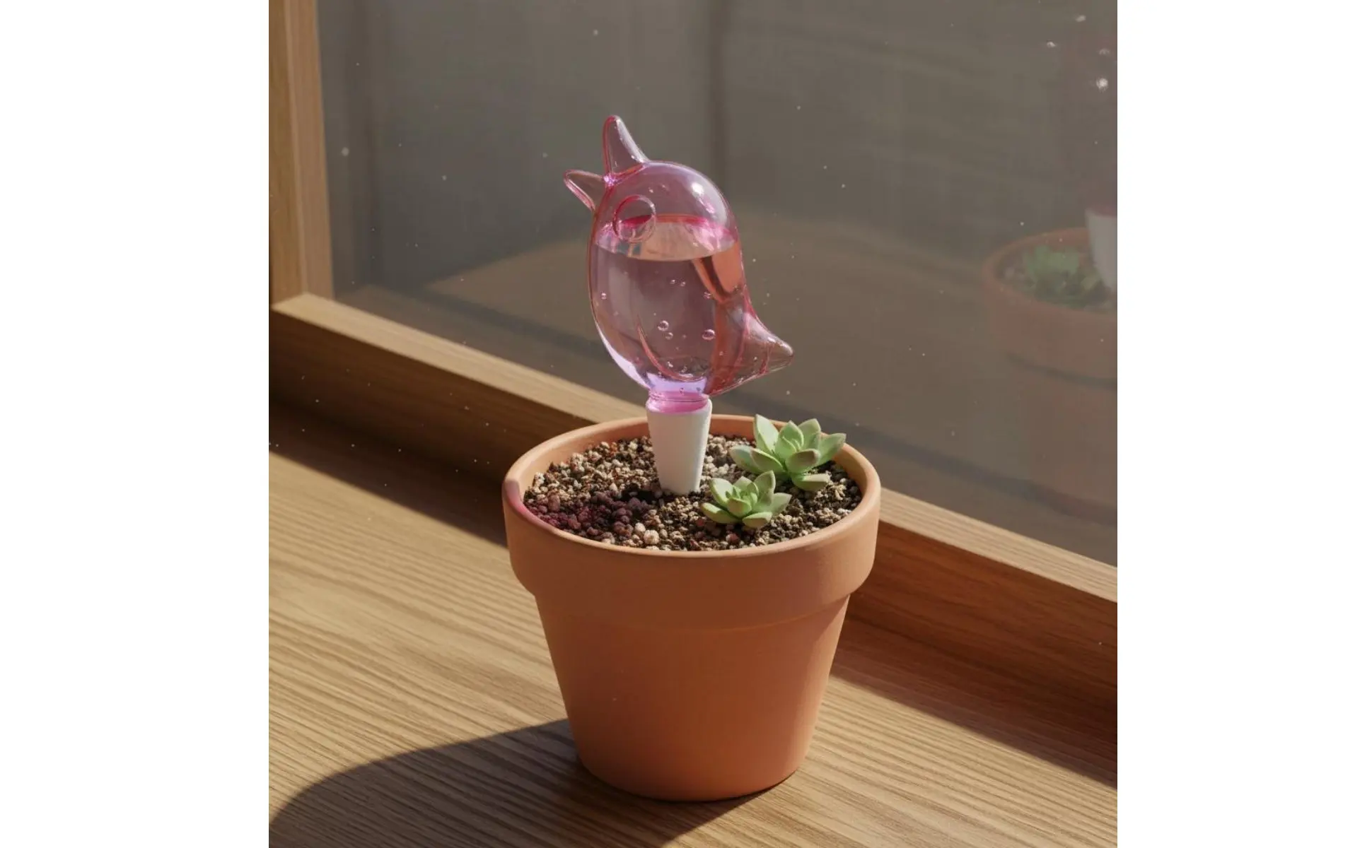 Avian Shaped Plant Waterer Slow Release System Avian Shape Plant Waterer Automatic Watering Stake Easy to Use Ceramic Watering