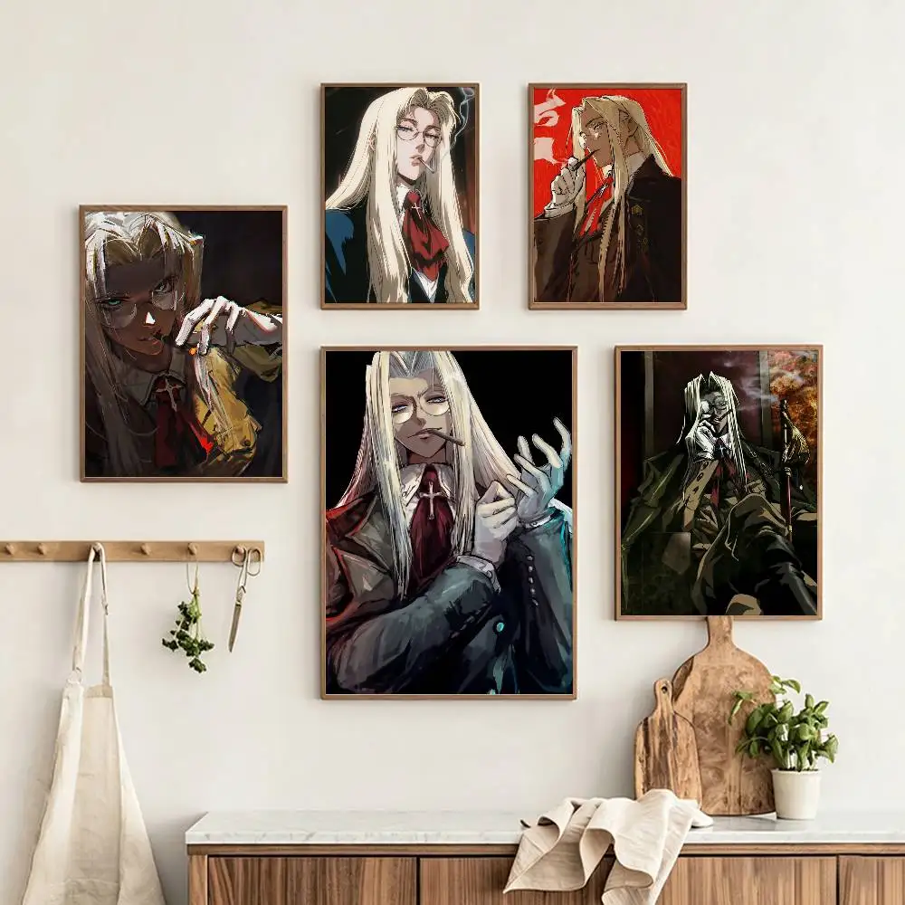 Hellsing I-Integra Hellsing Customizable HD Self Adhesive Waterproof Wall Art Poster