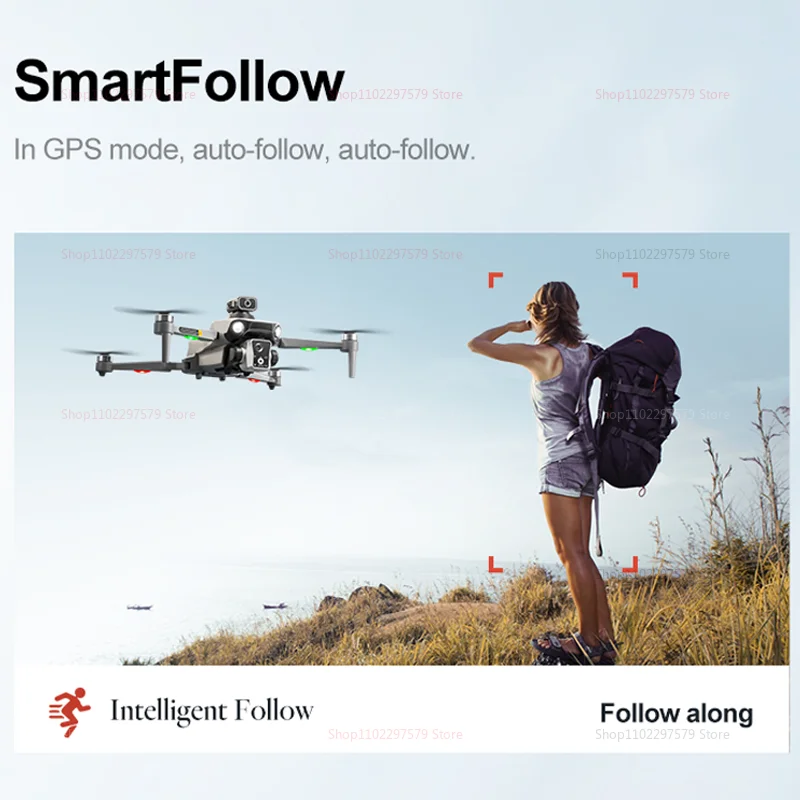 K19 Max 드론 8K HD 카메라 360도 회전 기능 탑재 ° 레이저 장애물 회피 5G GPS 브러시리스 항공 사진 Airdrop RC 드론 성인 장난감