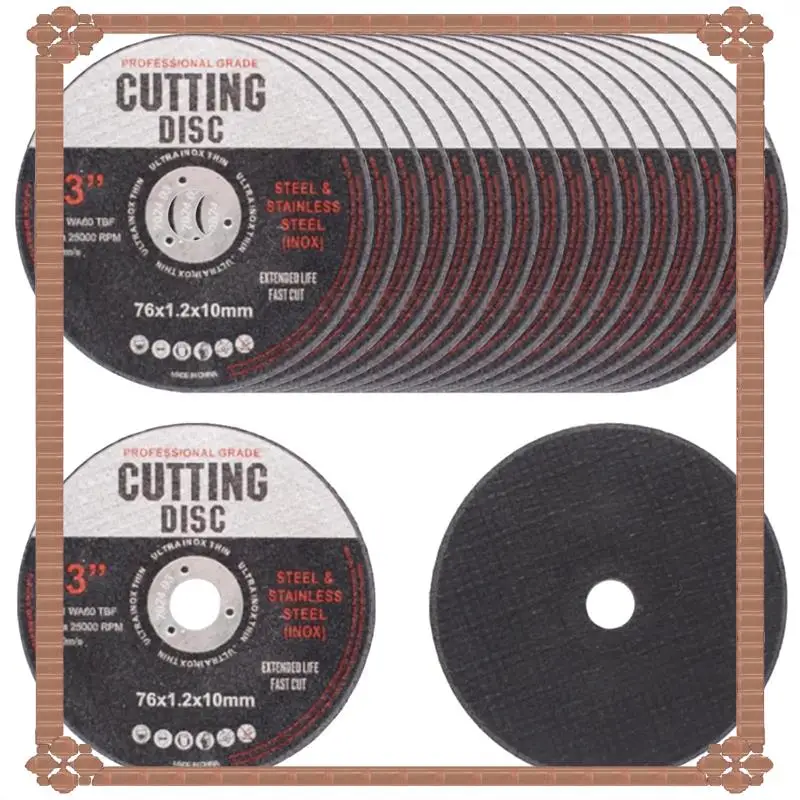 

24-Hour Delivery 76Mm For Cutting Discs 18Pcs Set For Metal Angle Grinder Grinding Discs Included