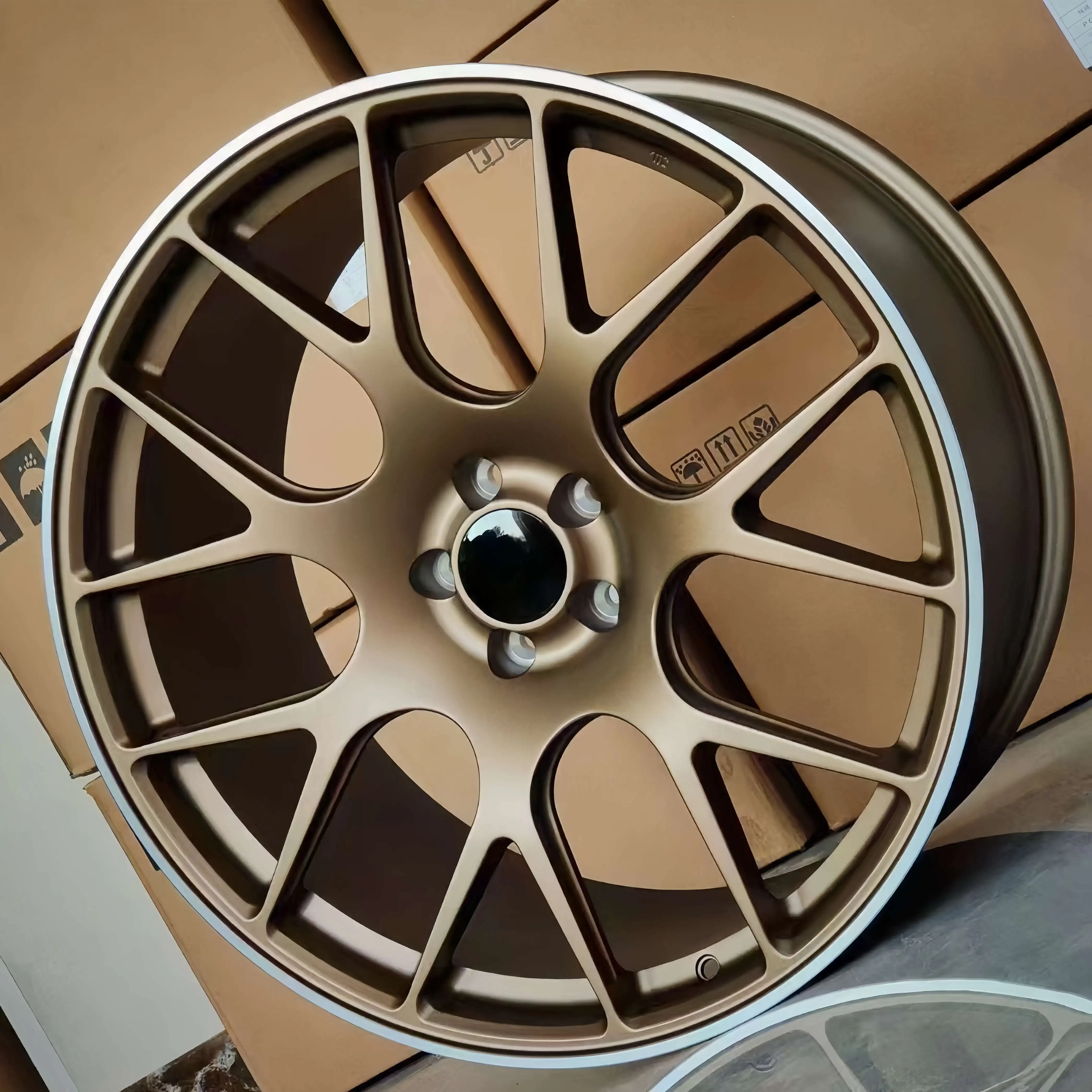 Bku Forged 5x112 Wheels 17 18 19 20 Inch 8-11J JDM Custom T6 Alloy Racing Car Wheels Rims for RS4 RS5 RS6 S4 S5 S6 A4 A5 A7