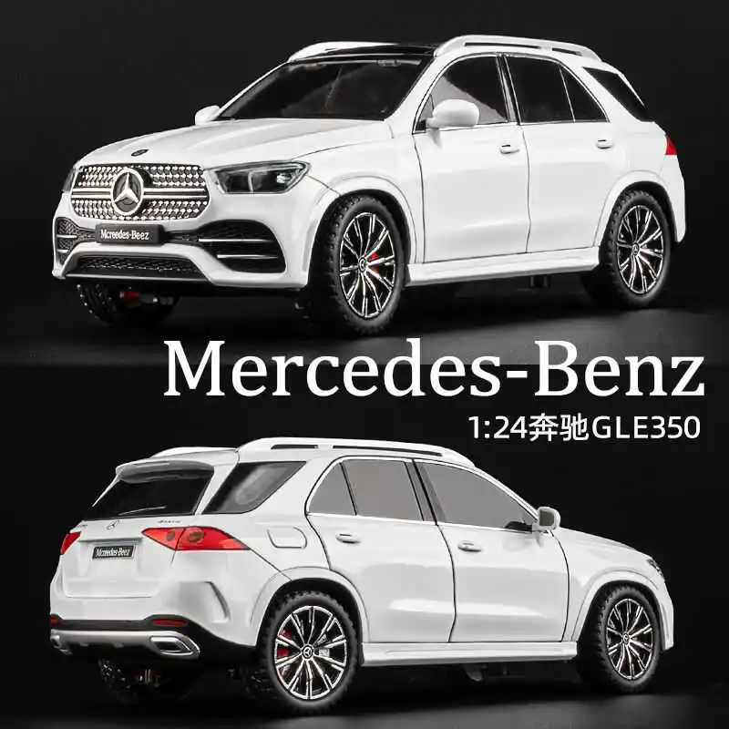 

1:24 Mercedes Benz GLE350 SUV High Simulation Diecast Metal Alloy Model car Sound Light Pull Back Collection Kids Toy Gifts
