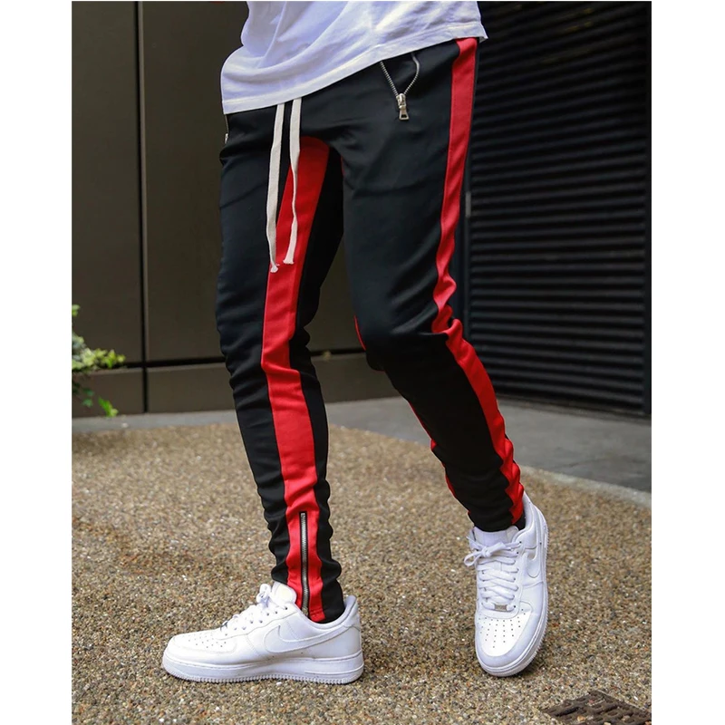 

New Mens Casual Fashion Pants Sportswear Skinny Male Trousers Tracksuits Bottoms Joggers Sweatpants