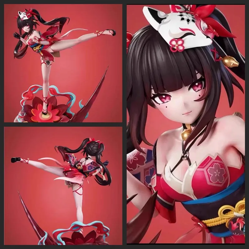 

Аниме для холодного косплея, двухмерная красивая девушка, модель автомобиля сцены, фигурка в штучной упаковке с орнаментом шасси