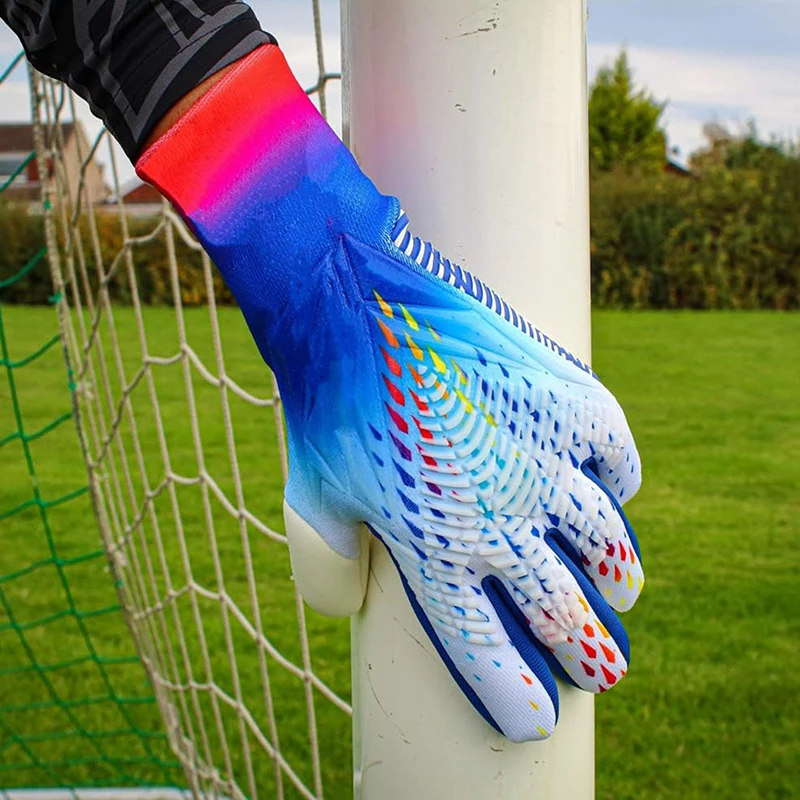 Professional Latex Football Gloves Soccer Ball Goalkeeper Gloves Kids Adults Thickened Football Goalie Protection Glove