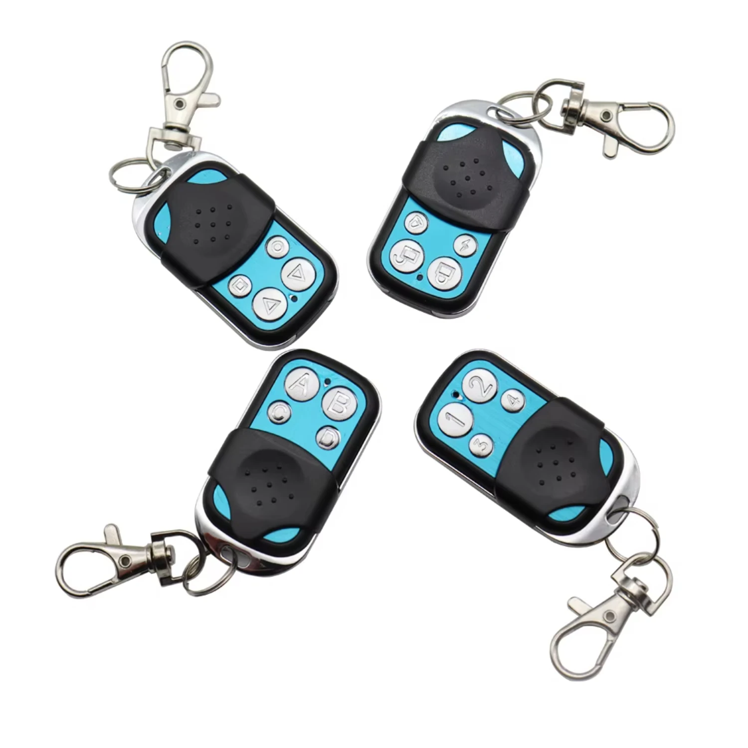 10/5PCS Cloning 433.92 MHz Transmitter Smart Copy Duplicator 433mhz Remote Control 4 Button  Garage Door Gate Remote