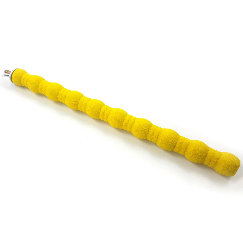 Bird claw - grinding stick, parrot perch (bird cage accessory), parrot molar stick toy, claw - grinding stick, sand - textured p