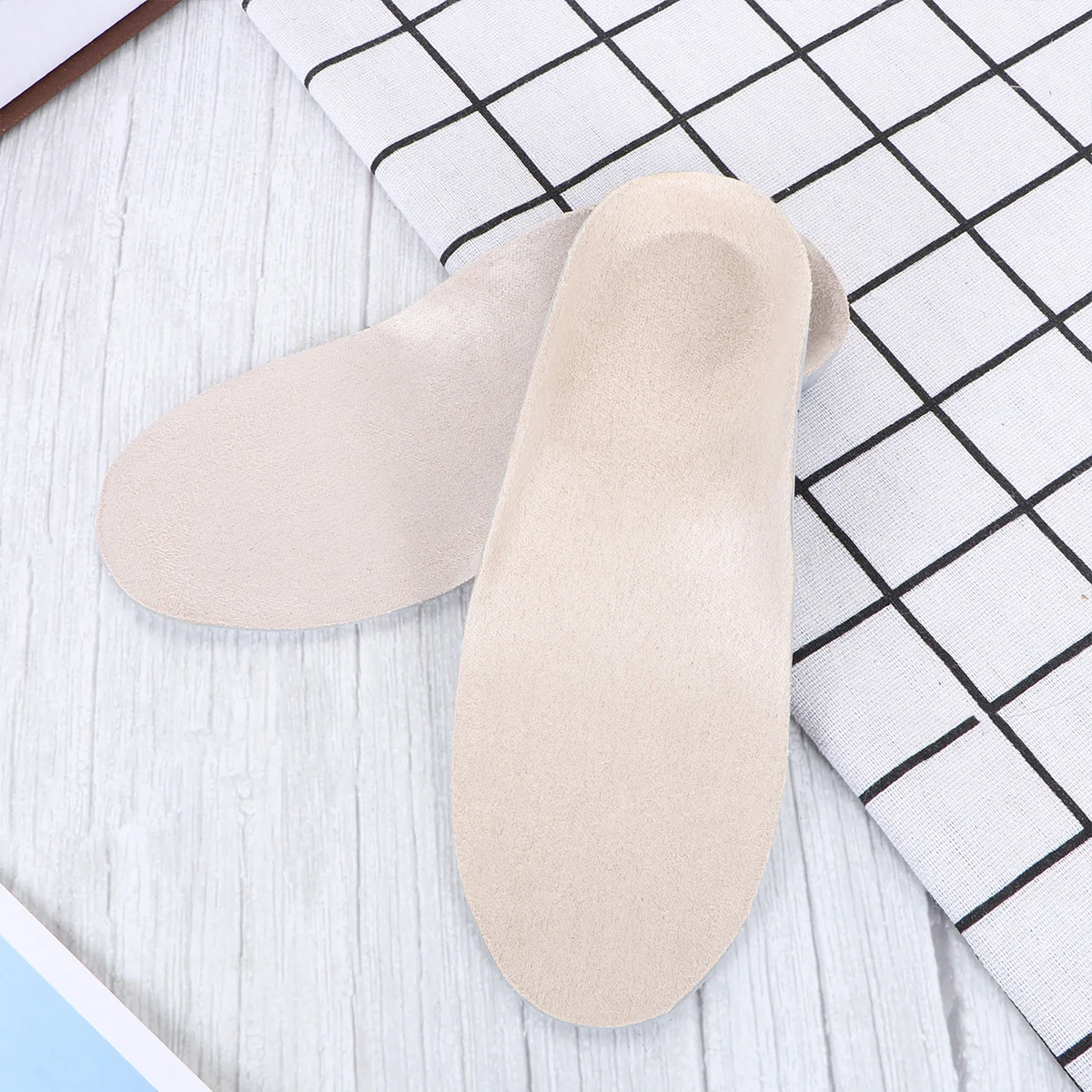 وسادات أحذية لتصحيح قوس الأطفال نعال تقويم العظام 26-27 حشوات رمادية مسطحة خفيفة الوزن قابلة للتنفس للاستخدام اليومي #6