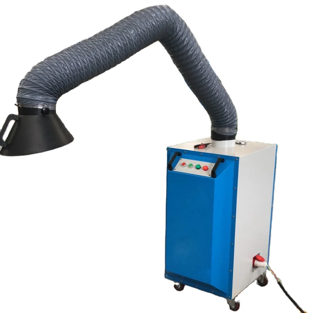 

Factory Offered New Single Suction Arm Welding Fume Extractor For Construction And Manufacturing Plant Core Component Motor