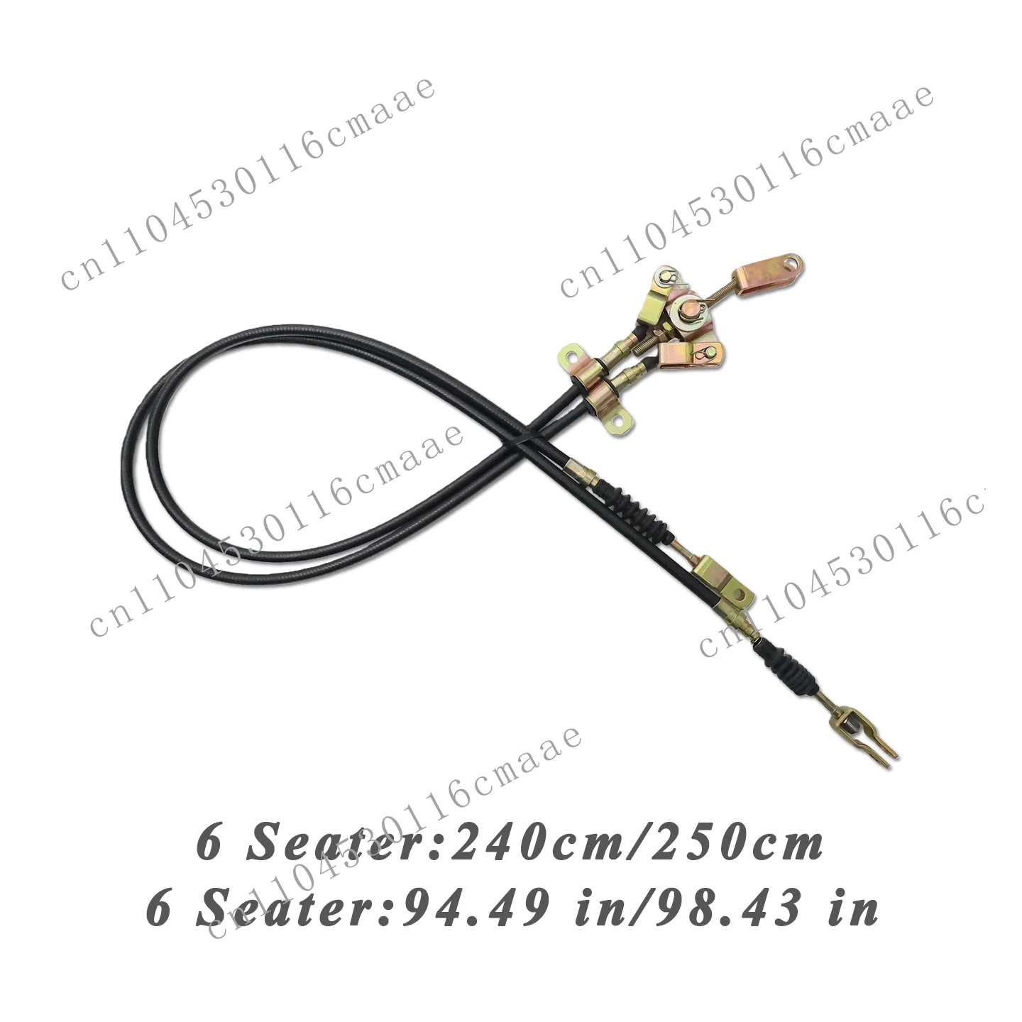 Brake cable 240cm 250cm Suitable for A8 brake cable, cart accessories Oem3.01.004.040005