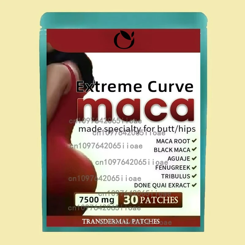 Womens Maca Root Transdermal Patches Support Energy, Hormone Balance Made Specalty for Butt/hips 30 Patches