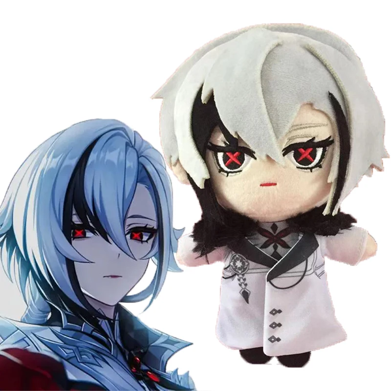 

20cm Anime Genshin Impact Plush Toy Arlecchino Cosplay Plushie Doll Furina Diona Noelle Character Stuffed Pillow Christmas Gift