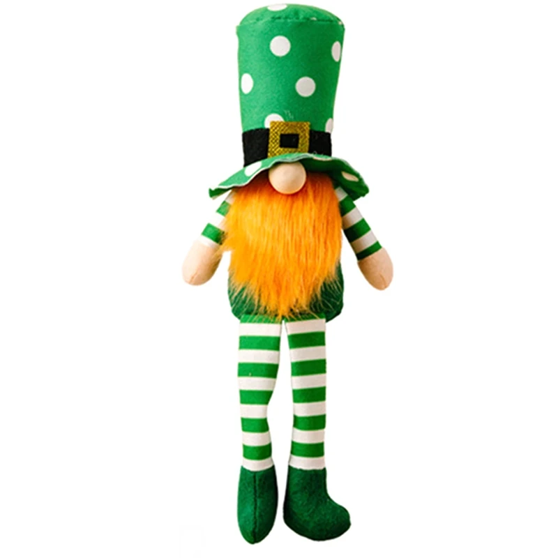 

St Patricks Day Gnomes Plush Decorations St.Patricks Day Gnome Home Table Decor Accessories