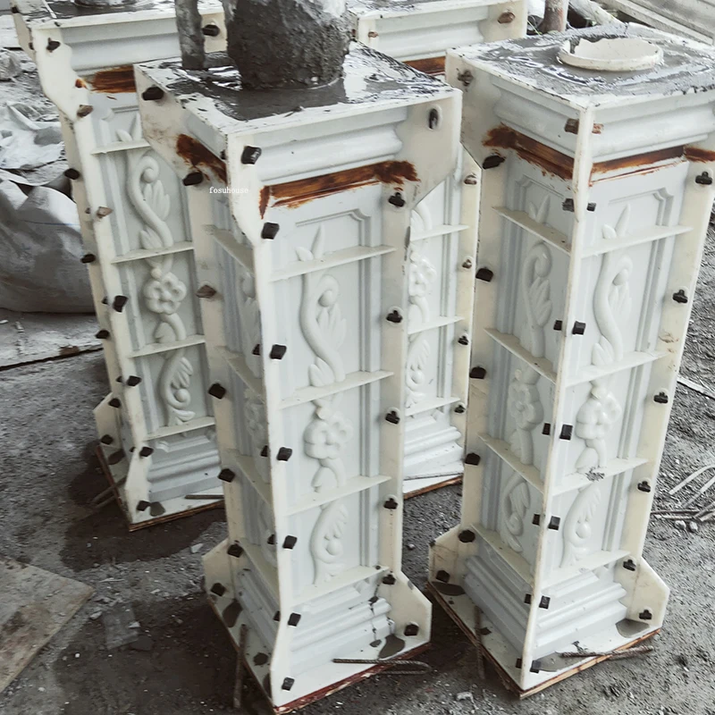 

Балконная прокладка, римская колонна, перила, форма для ограждения, квадратная колонна, пластиковый цементный квадратный пирс, 78 высотных/88 высоких/97 высоких маленьких