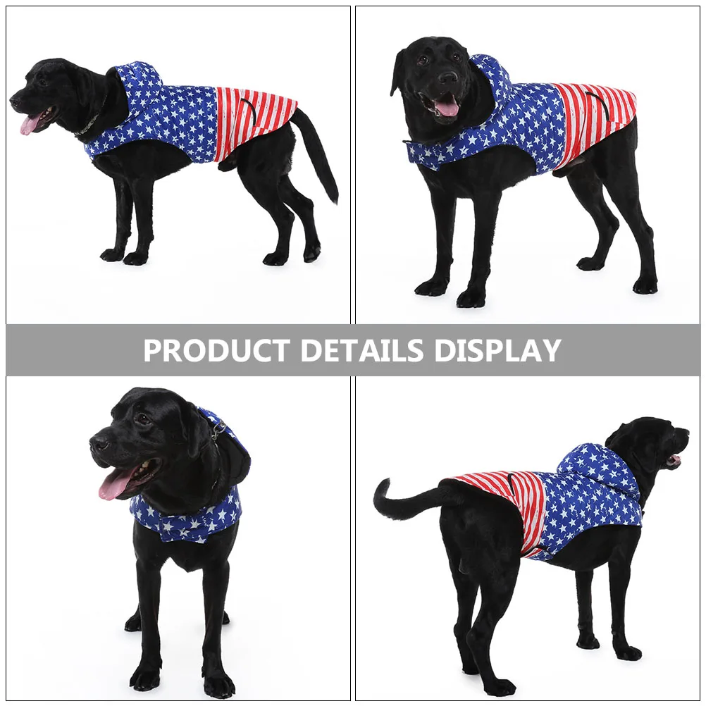 

Pet Jacket Decorative Dog Costume Clothing Warm Winter Accessories for Puppy Polyester Apparel Coats