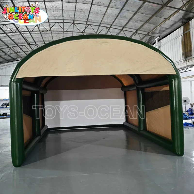 Inflatable Golf Simulator Enclosure, Portable Golf Simulator Tent with Impact Screen
