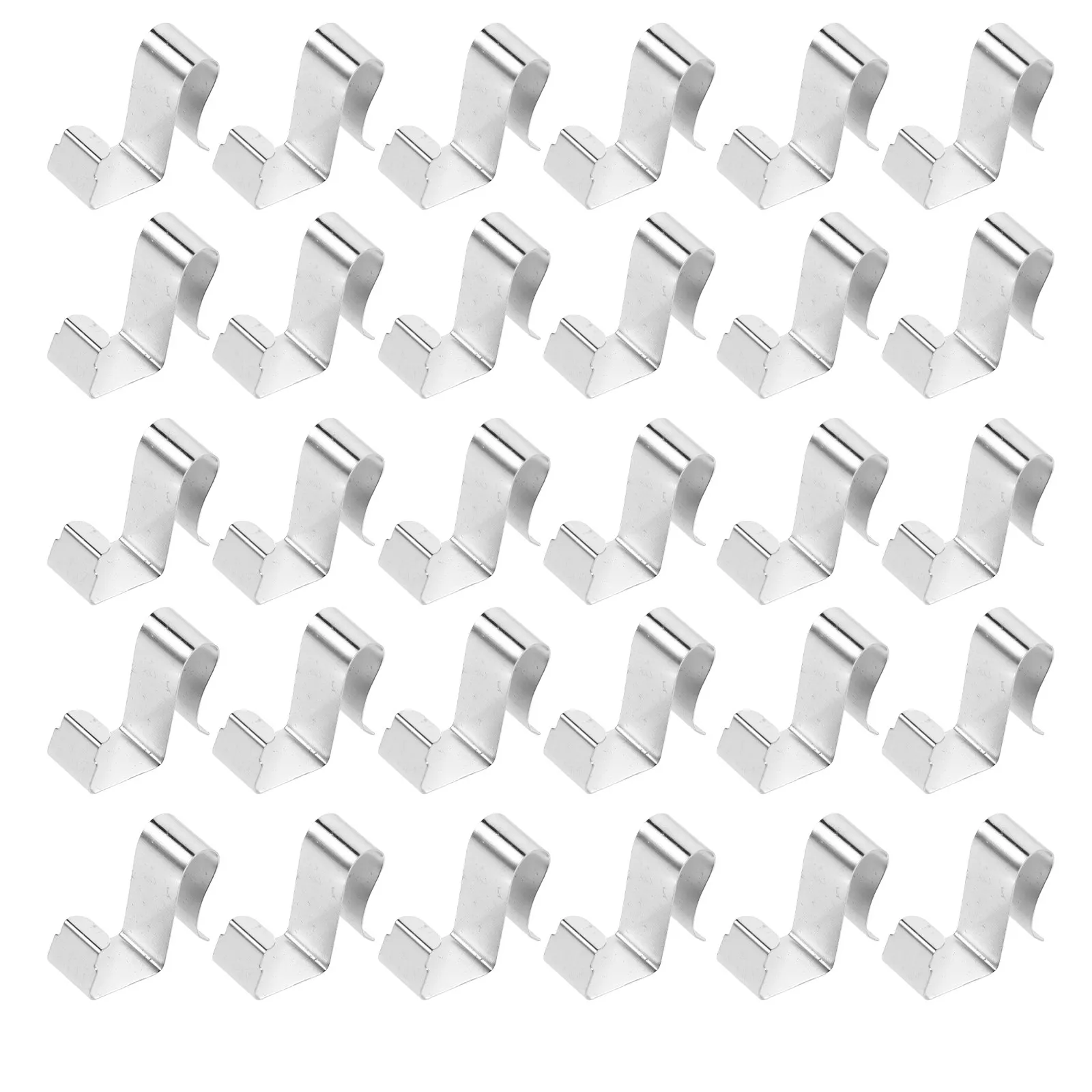 Outdoor String Light Clips 30 Pack Stainless Steel Gutter Hooks Waterproof Wind Resistant for Patio Garden