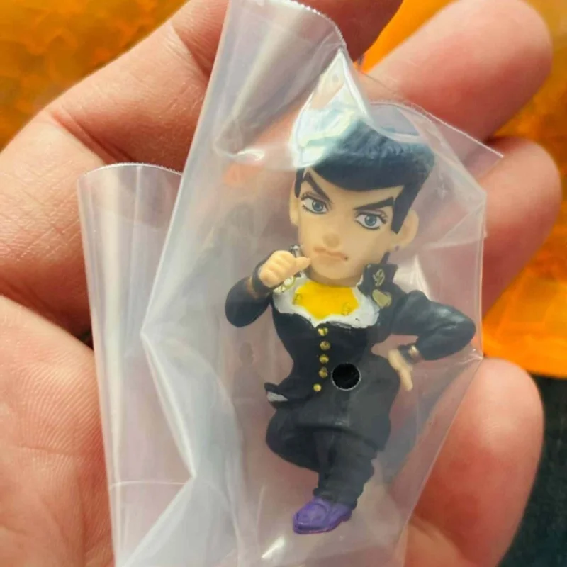 

Bandai Jojo Bizarre Adventure Gashapon Toys Anime Figures Jojo Ball Style Collectible Model Desktop Ornament Boy Holiday Gift