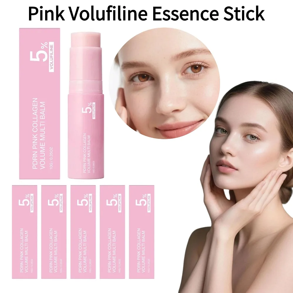 10g Pink Volufiline Essence Stick 1/3/5PCS Firming Hydration Multi-Use Balm for Face Lips Smoothing Moisturizing Skin Care Tools
