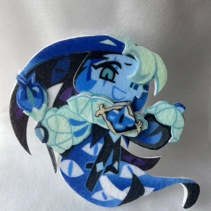 

Милый стильный брелок-подвеска из нетканого материала в виде печенья Shadow Milk Cookie – идеальное украшение для сумок и ключей