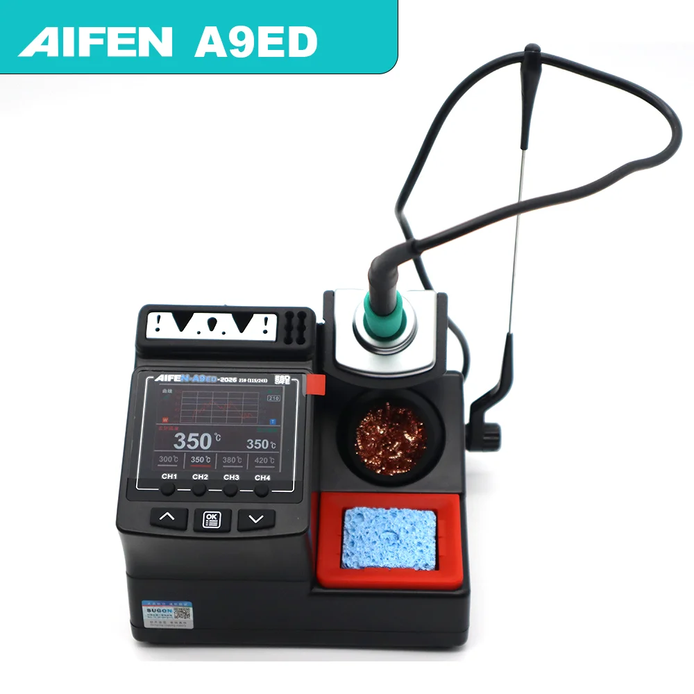 AIFEN A9ED Soldering Station  Electronic Welding with C210 C245handle 180W power Solder Iron phone repair soldering station