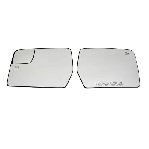 Imagen 2 del producto Para Ford F-150 2011-2014 Pickup calefactable espejo lateral derecho izquierdo cristal convexo gran angular espejo retrovisor de repuesto