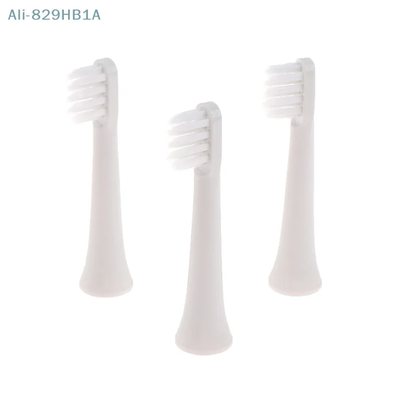 Escova de Dentes Elétrica Sônica para T100, Clareamento, Cabeças Suaves a Vácuo, Escova de Cerdas Limpa, Cabeça de Bicos, 3Pcs