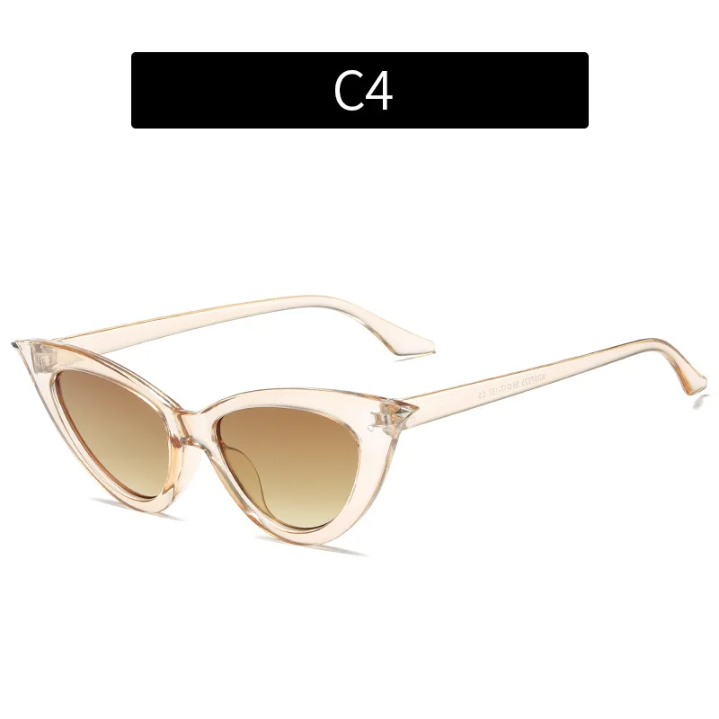 Women\'s luxury brand cat-eye sunglasses High-quality trendy daily street wear clothing Men\'s UV protection driving sunglasses