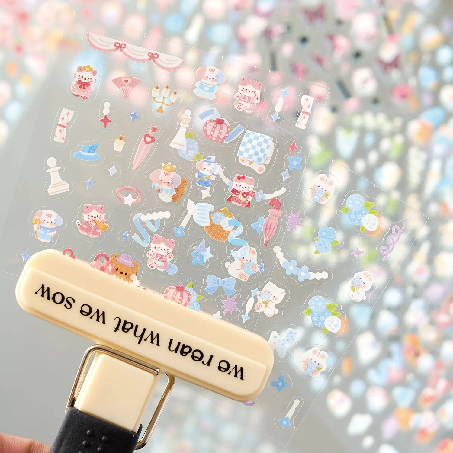 كتاب ملصقات صغير مع قطع قوالب، حافظة هاتف، مجلة صور DIY مواد تزيين، ملصقات Guka، ملصقات حائط مزخرفة #5