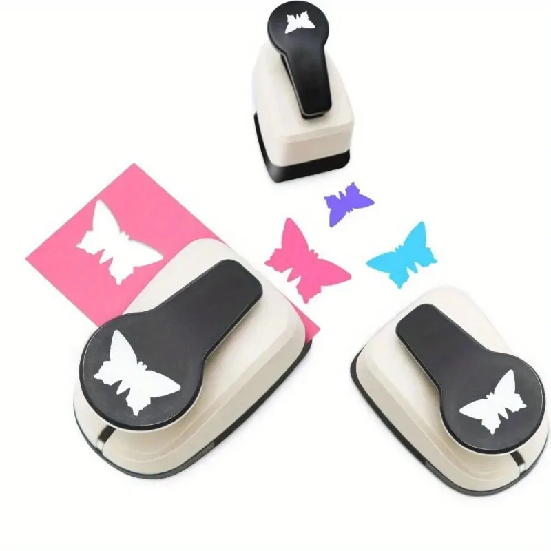 

9-25mm Butterfly Scrapbook Punches Handmade Cutter Card Craft Scrapbooking Printing DIY Flower Paper Craft Hole Puncher