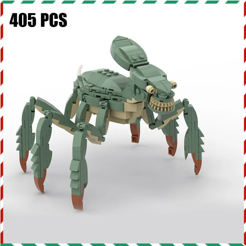

Space Monster Creature Model Building Blocks - DIY Alien Beast Construction Set Educational Assembly Bricks Gift for Kids Adults