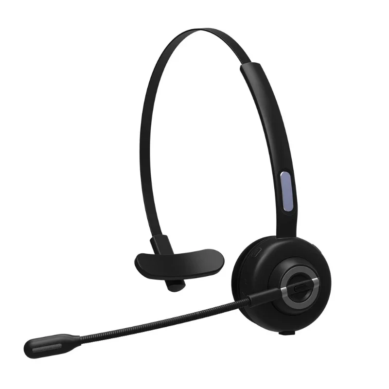 Bluetooth-compatible V5.0 Headset 33M BT Noise Cancelling Hands Calls Two Devices Simultaneously D46B