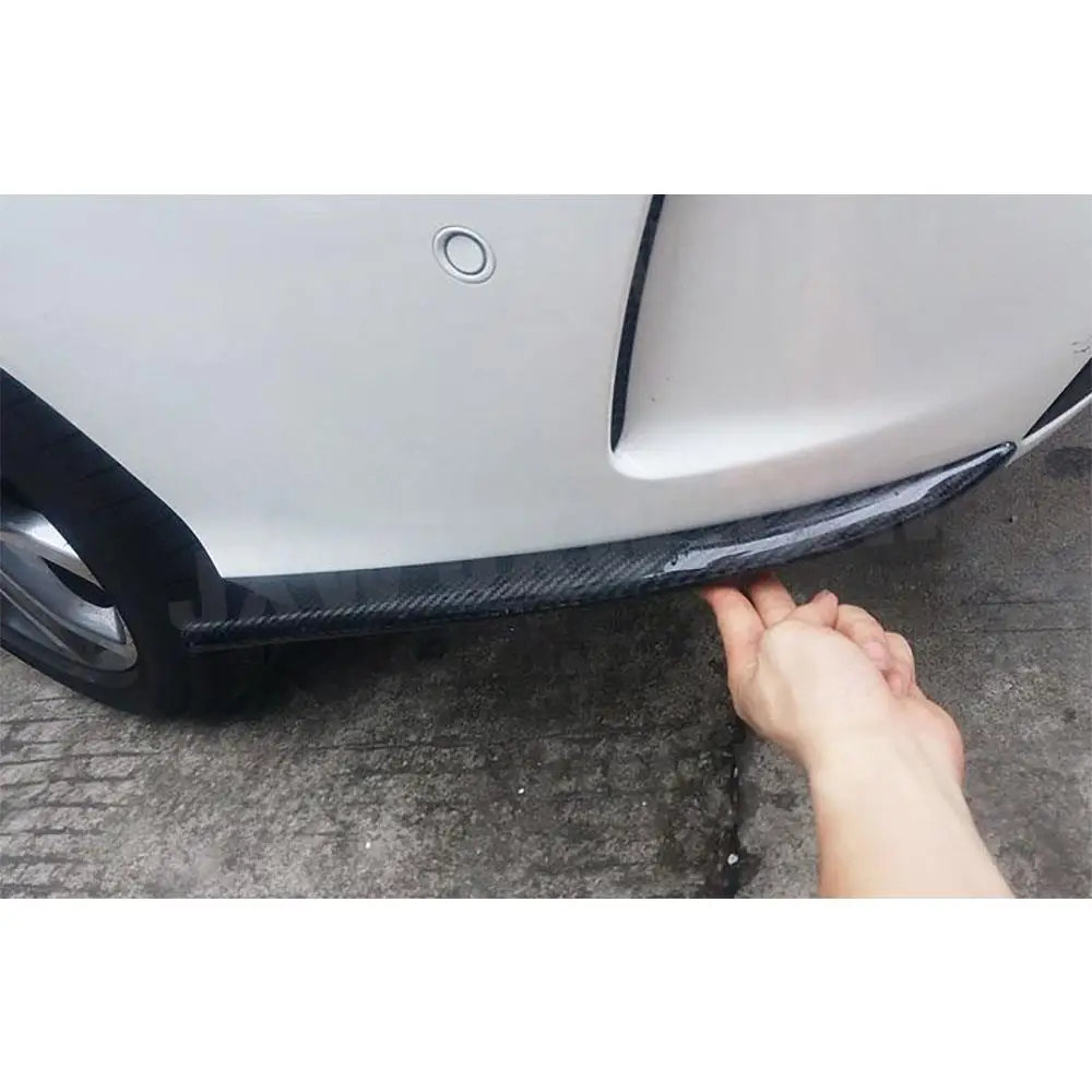 

Задний бампер из настоящего углеродного волокна, боковые канавки, сплиттер, спойлер для Mercedes Benz C Class W205 C63 AMG C180 C200 C260, 4-дверный, 15-22