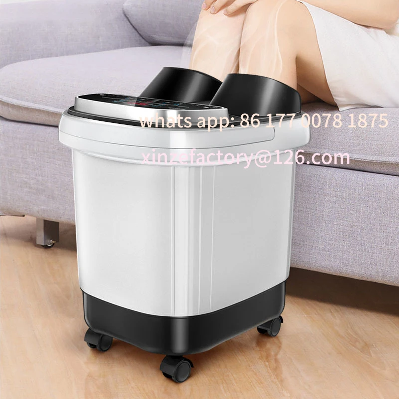 Customizable Electric Household Constant Temperature Deep Barrel Pedicure Machine Foot Bath Automatic Heating Massage