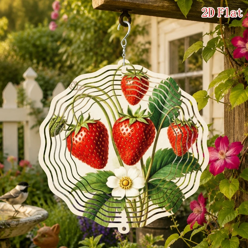 CIFBUY Wind Spinner 360 Degree Rotating Kinetic Art Metal Windmill Garden Yard Patio Outdoor Decor Ornament