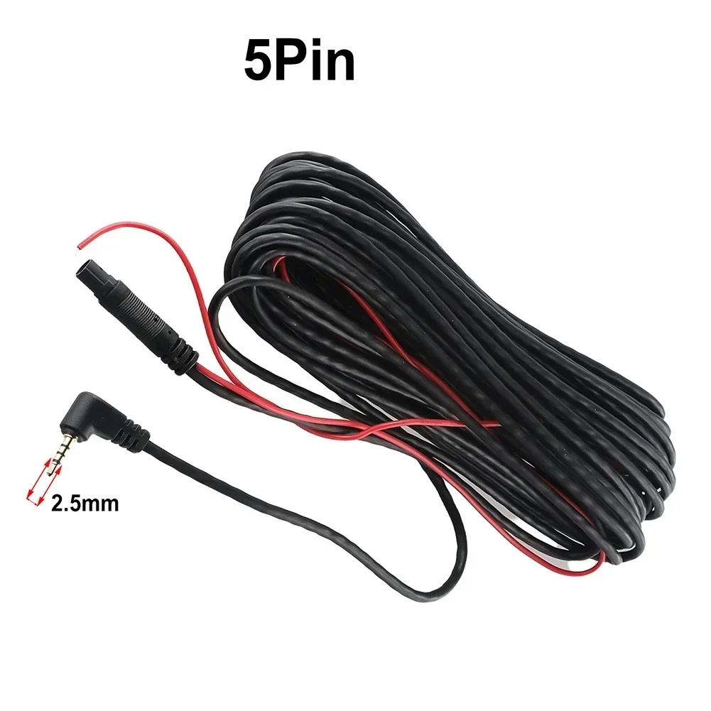 

Car DVR Backup Rear View Camera 2.5mm Extension Cable 5 Pin Cord Wire Coated With Thermoplastic Abrasion Resistance