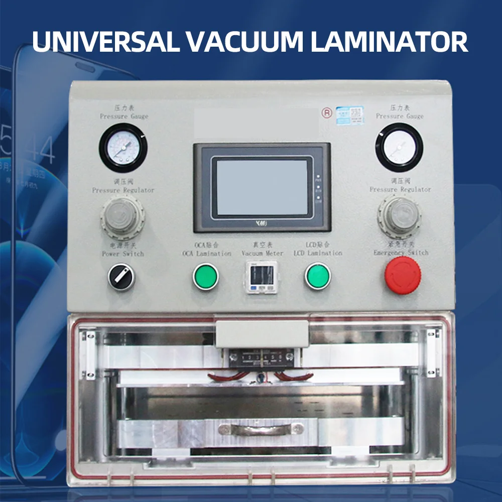 Electrical OCA Vacuum Laminating Machine Bubble Remover for Phones Lcd Straight Screen Curved Screen Repair Tools