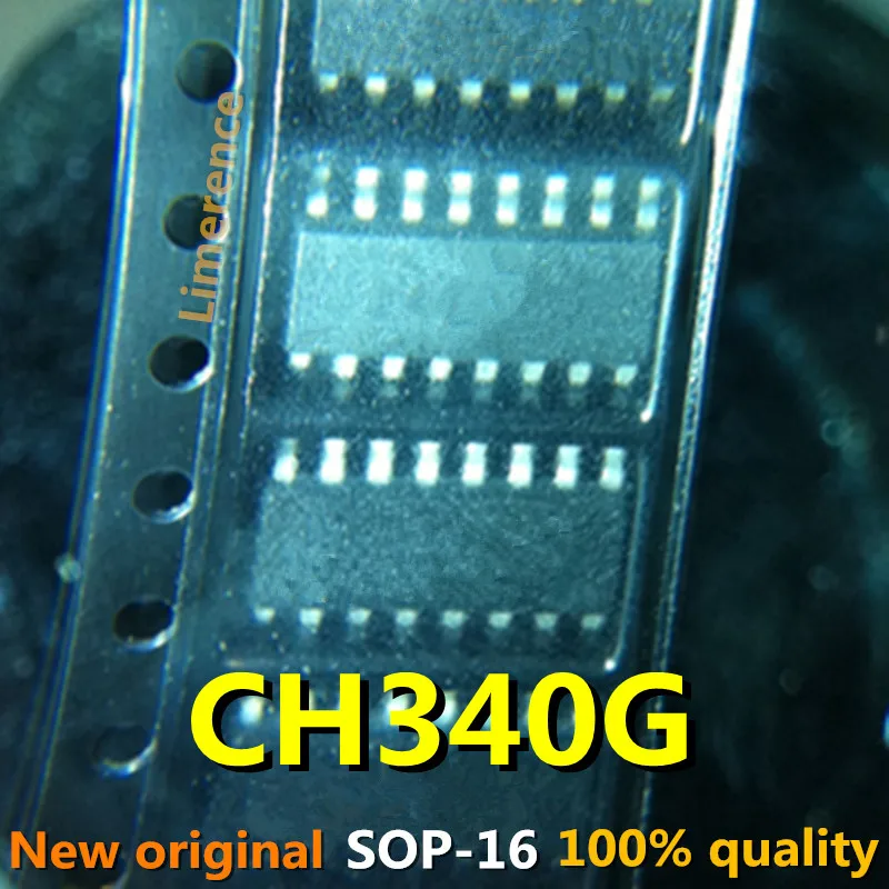10PCS CH340G SOP16 CH340 SOP-16 340G SOP SMD new and original IC Chipset-