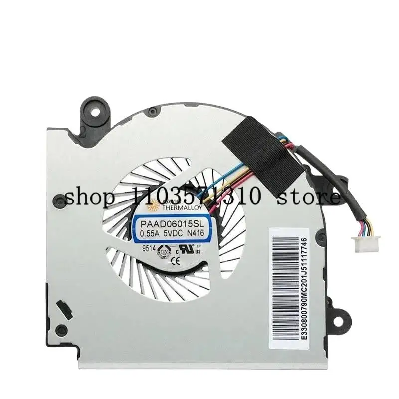 م مروحة تبريد وحدة المعالجة المركزية الأصلية الجديدة لـ MSI GF75 MS-17F2/F3/F4/F5 رقيقة 8RC 8RD 9SC 9SD